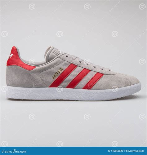 grauer sneaker adidas mit roten streifen|Graue Damen.